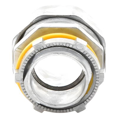Conector Recto Liquidtight / 1" (25 mm) / Acabado Bruñido / UL 514B / NEMA FB-1 | SIERRA STORE