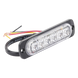 Luz Auxiliar LED / 6 LED Alta Potencia / Perfil Bajo 9 mm / SAE Clase 1 / ECE R65 / IPX7 / Sincronización 15 Unidades | SIERRA STORE