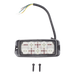 Luz LED de Advertencia / 10 LED de Alta Intensidad / Rojo/Azul / Montaje Superficial / 12-24 VDC / SAE Clase I / IP Resistente al Agua | SIERRA STORE