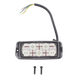 Luz LED de Advertencia / 10 LED de Alta Intensidad / Rojo/Azul / Montaje Superficial / 12-24 VDC / SAE Clase I / IP Resistente al Agua | SIERRA STORE