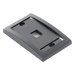 PANDUIT CFPE1BLY - Placa de Pared Vertical / 1 Puerto Mini-Com / Espacio para Etiquetas / ABS Negro | SIERRA STORE