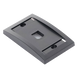 PANDUIT CFPE1BLY - Placa de Pared Vertical / 1 Puerto Mini-Com / Espacio para Etiquetas / ABS Negro | SIERRA STORE