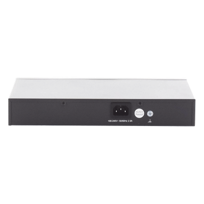 Switch PoE+ / 8 Puertos Gigabit / 126W Total / 30W por Puerto / Escritorio o Rack | SIERRA STORE