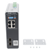 Switch Industrial PoE+ / 4 Puertos Gigabit / 1 PoE++ 60W + 3 PoE+ 30W / 2 SFP Uplink / 12 Gbps / -40°C a 75°C / Protección 6 kV | SIERRA STORE