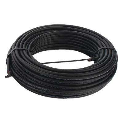 Kit Cable Fotovoltaico / 2 Rollos 25 m (82 ft) / 10 AWG 6 mm² / 1000/2000 V / -40°C a 120°C / Rojo/Negro | SIERRA STORE