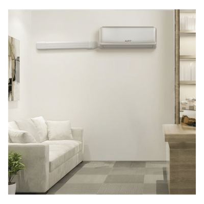 Kit de Canaletas para Aire Acondicionado / 11 Piezas / PVC Rígido / Interior y Exterior / 1 m (3.28 ft) de Longitud / -20°C a 75°C | SIERRA STORE
