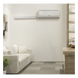 Kit de Canaletas para Aire Acondicionado / 11 Piezas / PVC Rígido / Interior y Exterior / 1 m (3.28 ft) de Longitud / -20°C a 75°C | SIERRA STORE