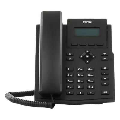 Teléfono IP / 2 Líneas SIP / Pantalla LCD 2.3" / Audio HD G.722 y Opus / Conferencia 6 Vías / PoE 802.3af / Puertos Ethernet Duales | SIERRA STORE