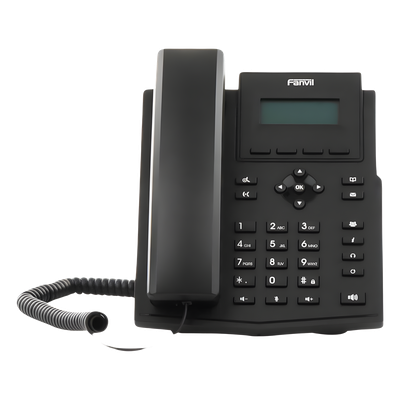 Teléfono IP / 2 Líneas SIP / Pantalla LCD 2.3" / Audio HD G.722 y Opus / Conferencia 6 Vías / PoE 802.3af / Puertos Ethernet Duales | SIERRA STORE