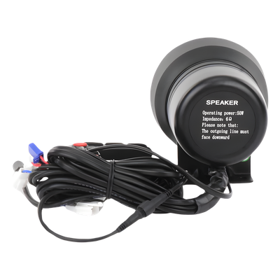 Sirena/Bocina Compacta / 50 W / 119 dB / 12 VCD / Aleación de Aluminio / 4.3 x 5 pulgadas | SIERRA STORE