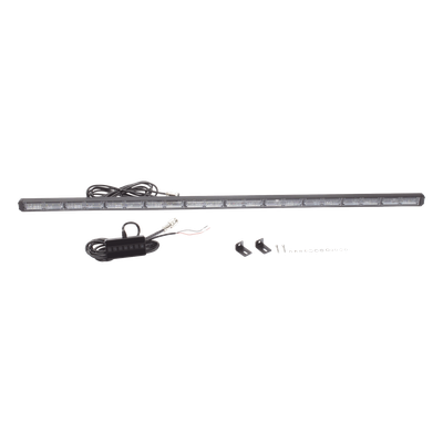 Barra de Luz de Advertencia / 10 Módulos de 6 LED / 49 Pulgadas / Ámbar / 18 Patrones de Destello / 10-30 VCC / 7.2 A / IP Resistente | SIERRA STORE