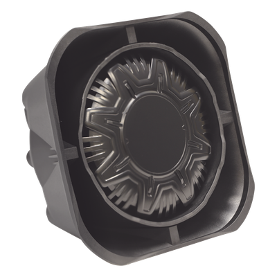 Bocina Compacta de Uso Rudo / 100 Watts / 124.5 dB a 9.8 ft / 11 Ohms / Montaje Universal / Nylon Reforzado con Fibra | SIERRA STORE