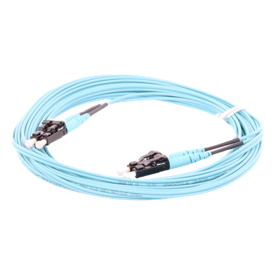 PANDUIT FX2ERLNLNSNM005 - Jumper de Fibra Óptica / Multimodo OM3 50/125 / LC-LC Dúplex / OFNR Riser / LSZH / 5 m (16.40 pies) | SIERRA STORE