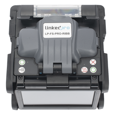 LINKEDPRO BY EPCOM LP-FS-PRO-RIBB - Fusionadora de Fibra Óptica / Ribbon 12 Hilos / Alineación por Núcleo / 6 Motores / Empalme 5 s / | SIERRA STORE