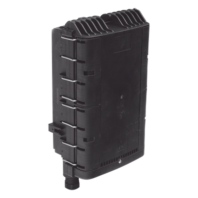 Caja de Distribución de Fibra Óptica / 48 Empalmes / 16 Acopladores SC/APC / IP68 / Enterrado Directo / 3 Entradas / 16 Salidas | SIERRA STORE