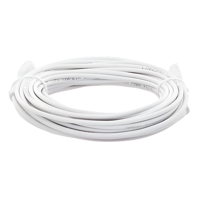 LINKEDPRO BY EPCOM LP-PSLIM-10WH - Cable de Parcheo Cat6 Ultra Slim / 10 m (32.8 ft) / UTP / 250 MHz / 1 GbE / RJ45 Chapado en Oro / | SIERRA STORE