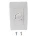 Dimmer Rotativo para Ventilador / 300 W 127 V CA / Color Blanco. | SIERRA STORE