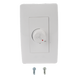 Dimmer Rotativo para Ventilador / 300 W 127 V CA / Color Blanco. | SIERRA STORE