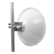 Antena Direccional Parabólica / 29 ± 1 dBi / 4.9 - 6.4 GHz / Dual Polarización V/H / Conectores N-Hembra / Plato Profundo / Radomo UV | SIERRA STORE