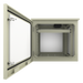 LINKEDPRO BY EPCOM LP-FORTE-09U-R2 - Gabinete Exterior / Rack 19" 9U / Ventiladores con Termostato / 4 Salidas NEMA 5-15R 10A / Poste | SIERRA STORE