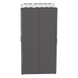 PANDUIT N8512B - Gabinete Net-Access™ para Centros de Datos, 45UR, 800mm de Ancho, 1070mm de Profundidad, Fabricado en Acero, Color | SIERRA STORE