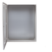 Gabinete de Acero IP66 Uso en Intemperie (800 x 1000 x 300 mm) con Placa Trasera Interior Metálica y Compuerta Inferior Atornillable | SIERRA STORE