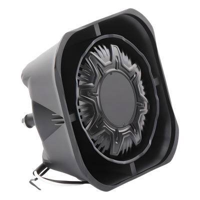 Bocina Compacta de Uso Rudo / 100 Watts / 124.5 dB a 9.8 ft / 11 Ohms / Montaje Universal / Nylon Reforzado con Fibra | SIERRA STORE