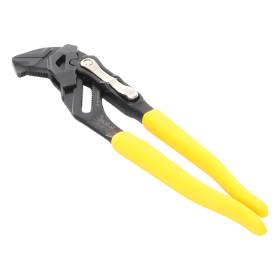 Llave de Pinzas Inglesa-Perico / 10" (25.4 cm) / Apertura Máxima 2" (5.1 cm) / 20 Posiciones Ajustables / Acero para Herramientas | SIERRA STORE