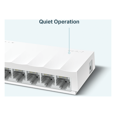 Switch no administrado / 8 puertos 10/100Mbps / Fanless / 4.9 x 1.9 x 0.9 in | SIERRA STORE