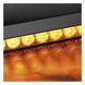 Barra de Advertencia de Tráfico / 8 Módulos / 32 LED / 47 pulgadas / Ámbar / Controlador de 8 Interruptores / SAE Clase 1 | SIERRA STORE