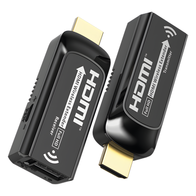 Extensor HDMI Inalámbrico / Full HD 1080p@60Hz / Alcance 20 m (65.6 ft) / Banda 5 GHz / Latencia 130-170 ms / Plug and Play | SIERRA STORE