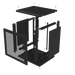 LINKEDPRO BY EPCOM SR-1912-GFP-VR2 - Gabinete de Pared Fijo / 12U / Puerta Perforada / 66 kg Carga / 1.97 x 2.04 x 1.72 pies | SIERRA STORE
