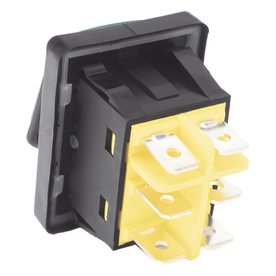 ACCESSPRO APB-03121-G - Interruptor Industrial / LED Verde / IP65 / NO-COM-NC / -40°C a 125°C / 30A / 38 x 28 x 29.5 mm | SIERRA STORE