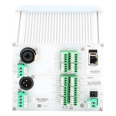 Interfaz IP de Audio / 8 Relés IN/OUT / Audio Bidireccional / Memoria 6 GB / Control Modbus y Webservice / Prioridad de Avisos | SIERRA STORE