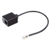 Adaptador de Diadema IP / Conector RJ9 / Secuencia 1-4 Mic y Spk / Compatibilidad Universal | SIERRA STORE