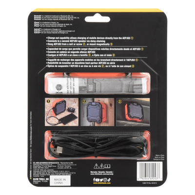 Bocina Bluetooth / Alcance 30 m (98.4 ft) / Autonomía 20 h / IP54 / Resistente a Caídas 2 m (6.6 ft) / Conexión en Cadena | SIERRA STORE