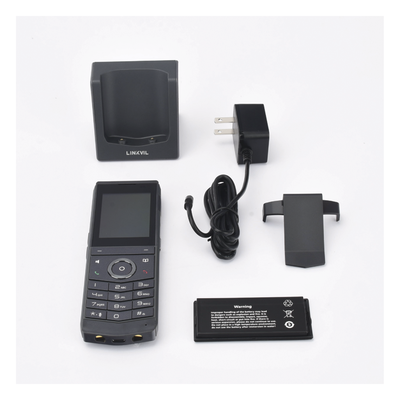 Teléfono IP Wi-Fi Portátil / Wi-Fi 6 Dual Banda / IP67 / Bluetooth 5.0 / Batería 1900 mAh / Pantalla 2.4'' | SIERRA STORE