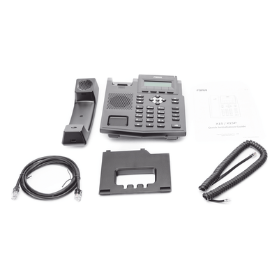 Teléfono IP / 2 Líneas SIP / Pantalla LCD 128x48 / Audio HD G.722 y Opus / Conferencia 3 Vías / PoE 802.3af / OpenVPN / Soporte EHS | SIERRA STORE