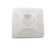 Base Autoadherible para Cinchos / 19x19 mm / Nylon Resistente / Temperatura -10°C a 50°C / Paquete 100 Piezas / Orificio Central para | SIERRA STORE