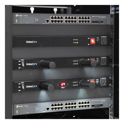 LINKEDPRO BY EPCOM LP-PDU-11LED - PDU para Rack / 11 Salidas NEMA 5-15R / 15 Amp / 120 Vca / Montaje Horizontal 1U / 19 in / LED de | SIERRA STORE