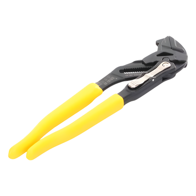 Llave de Pinzas Inglesa-Perico / 10" (25.4 cm) / Apertura Máxima 2" (5.1 cm) / 20 Posiciones Ajustables / Acero para Herramientas | SIERRA STORE
