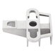 LINKEDPRO BY EPCOM LP-PBC - Bracket de Sujeción para Poste / 3 Puntos de Fijación / Aleación de Aluminio Anticorrosión / Instalación | SIERRA STORE