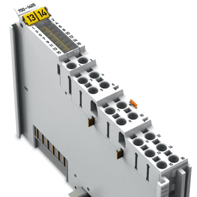 Módulo de Entrada Digital / 16 Canales / 24 VDC / Filtro RC 3 ms / Push-in CAGE CLAMP® / Aislamiento 500 V / IP20 - WAGO